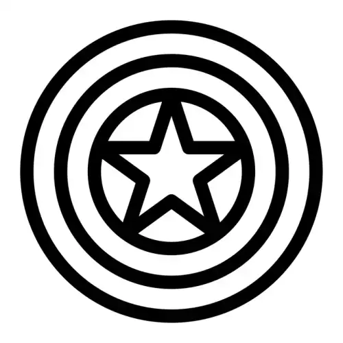 Captain America SVG Design | SVG Files for Cricut & Print