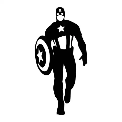 Captain America SVG Design | SVG Files for Cricut & Print