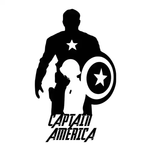 Captain America SVG Design | SVG Files for Cricut & Print