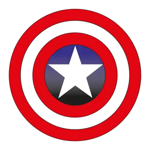 Captain America SVG Design | SVG Files for Cricut & Print