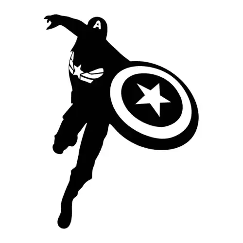 Captain America SVG Design | SVG Files for Cricut & Print