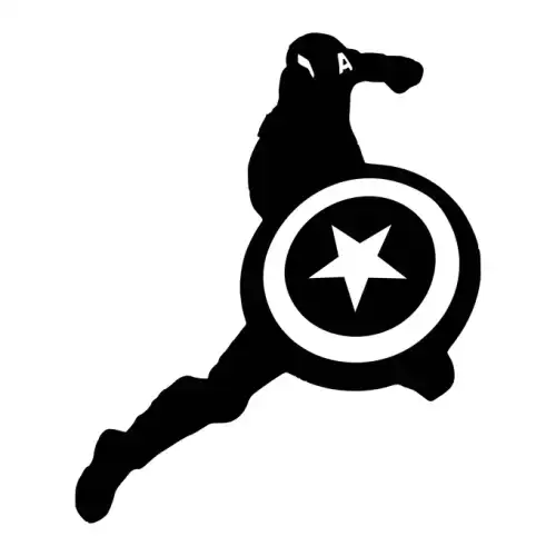 Captain America SVG Design | SVG Files for Cricut & Print
