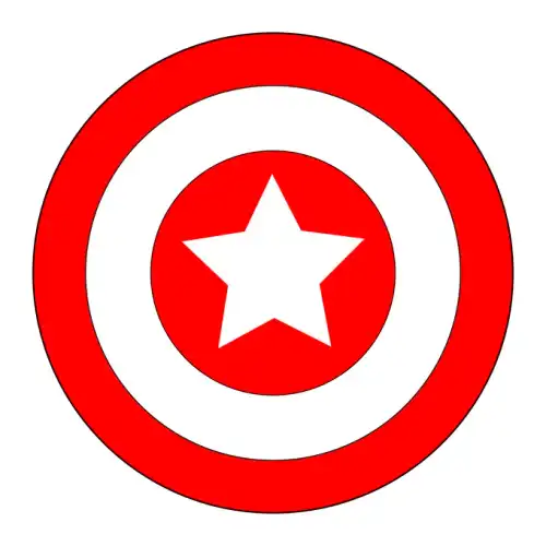 Captain America SVG Design | SVG Files for Cricut & Print