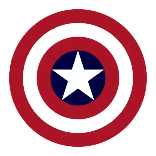 Captain America SVG Design | SVG Files for Cricut & Print