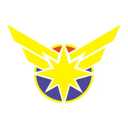 Captain Marvel SVG Design | SVG Files for Cricut & Print