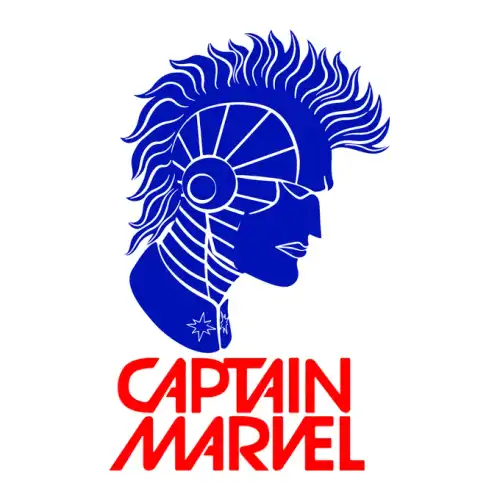 Captain Marvel SVG Design | SVG Files for Cricut & Print