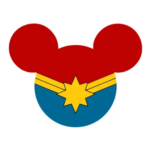 Captain Marvel SVG Design | SVG Files for Cricut & Print