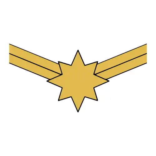 Captain Marvel SVG Design | SVG Files for Cricut & Print