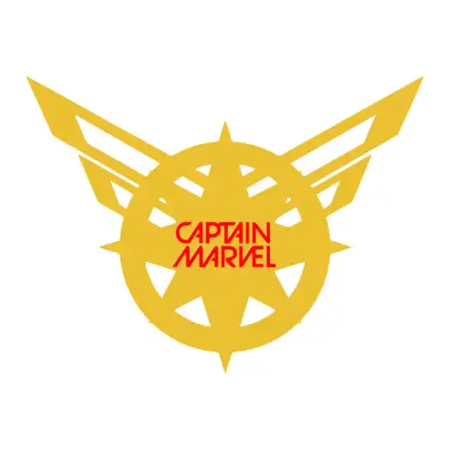 Captain Marvel SVG Design | SVG Files for Cricut & Print