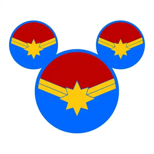 Captain Marvel SVG Design | SVG Files for Cricut & Print