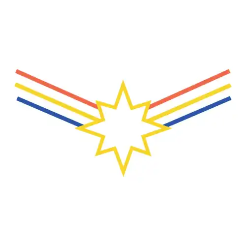 Captain Marvel SVG Design | SVG Files for Cricut & Print