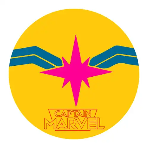 Captain Marvel SVG Design | SVG Files for Cricut & Print