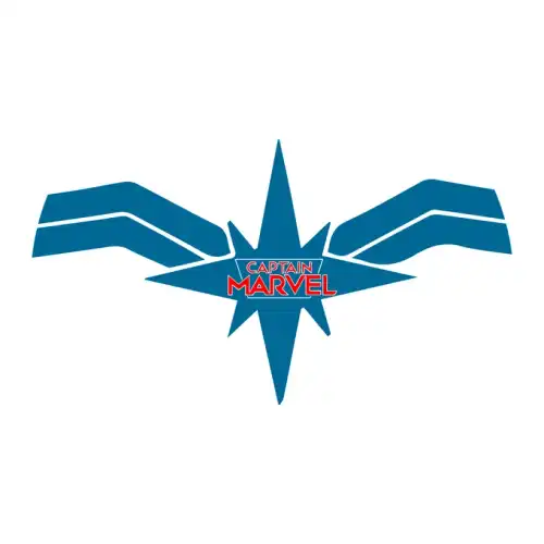 Captain Marvel SVG Design | SVG Files for Cricut & Print
