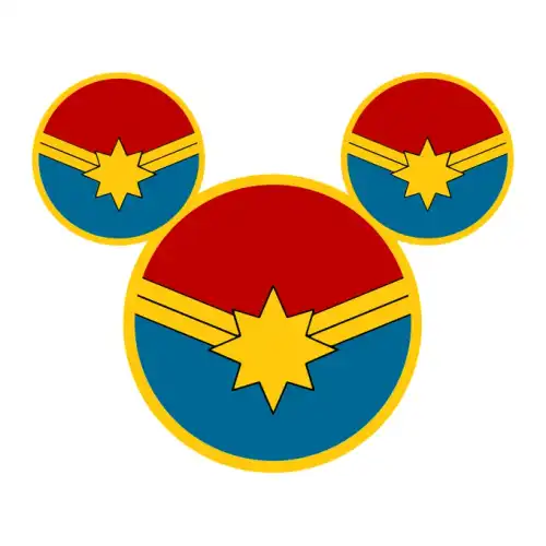 Captain Marvel SVG Design | SVG Files for Cricut & Print