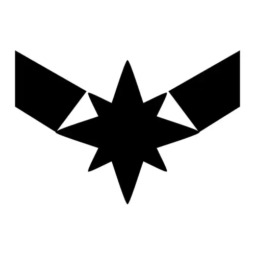 Captain Marvel SVG Design | SVG Files for Cricut & Print