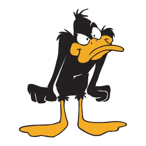 Daffy Duck SVG Design | SVG Files for Cricut & Print