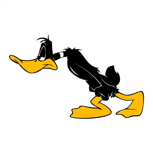 Daffy Duck SVG Design | SVG Files for Cricut & Print