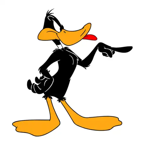 Daffy Duck SVG Design | SVG Files for Cricut & Print