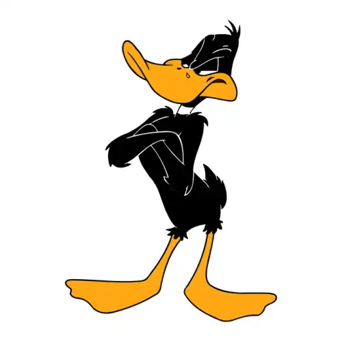 Daffy Duck SVG Design | SVG Files for Cricut & Print