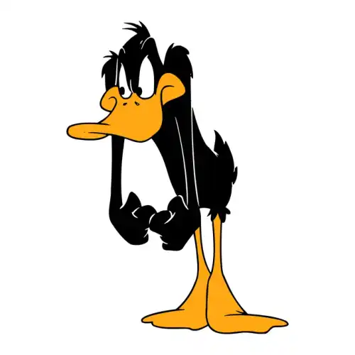 Daffy Duck SVG Design | SVG Files for Cricut & Print