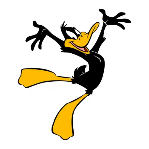 Daffy Duck SVG Design | SVG Files for Cricut & Print