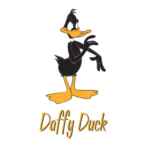 Daffy Duck SVG Design | SVG Files for Cricut & Print
