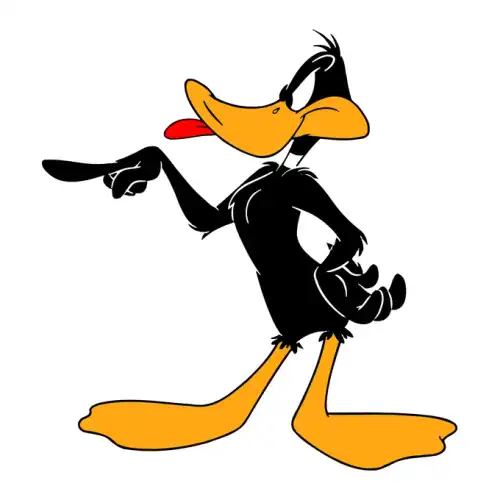 Daffy Duck SVG Design | SVG Files for Cricut & Print