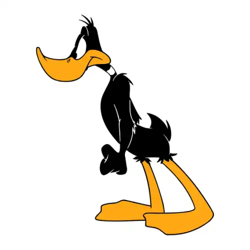 Daffy Duck SVG Design | SVG Files for Cricut & Print