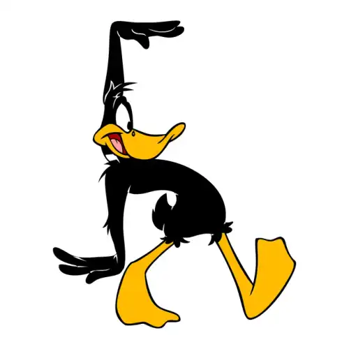 Daffy Duck SVG Design | SVG Files for Cricut & Print