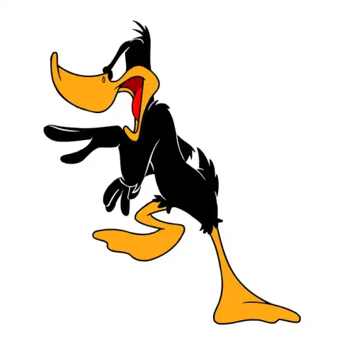 Daffy Duck SVG Design | SVG Files for Cricut & Print