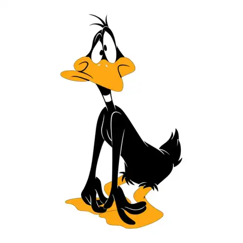 Daffy Duck SVG Design | SVG Files for Cricut & Print