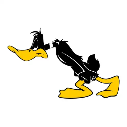 Daffy Duck SVG Design | SVG Files for Cricut & Print