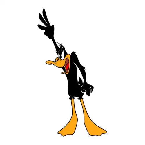 Daffy Duck SVG Design | SVG Files for Cricut & Print