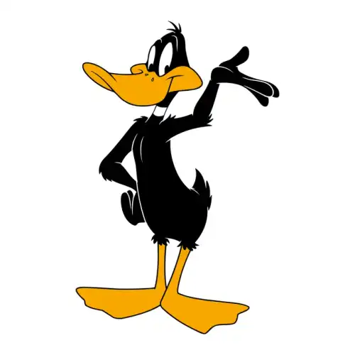 Daffy Duck SVG Design | SVG Files for Cricut & Print