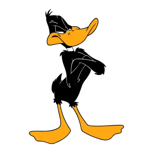 Daffy Duck SVG Design | SVG Files for Cricut & Print