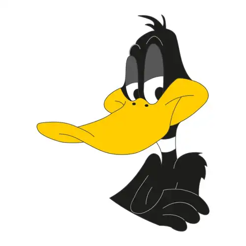 Daffy Duck SVG Design | SVG Files for Cricut & Print