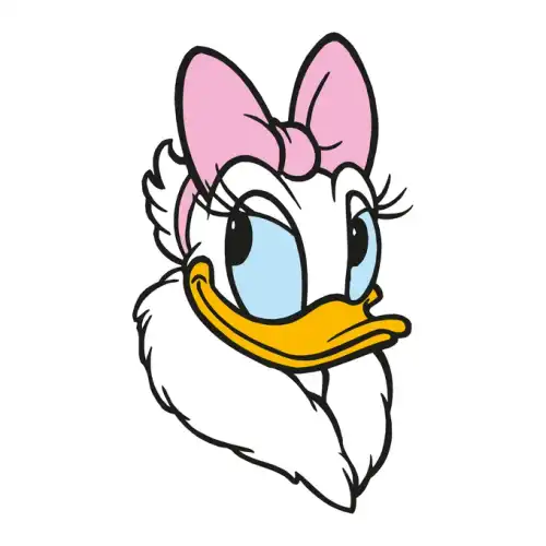 Daisy Duck SVG Design | SVG Files for Cricut & Print