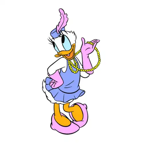 Daisy Duck SVG Design | SVG Files for Cricut & Print