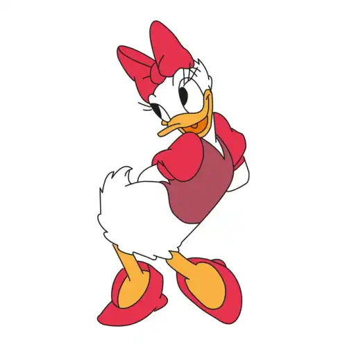 Daisy Duck SVG Design | SVG Files for Cricut & Print