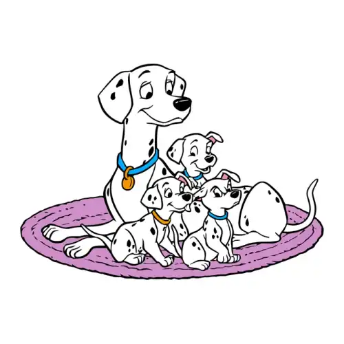 Dalmatians SVG Design | SVG Files for Cricut & Print