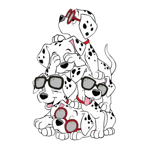 Dalmatians SVG Design | SVG Files for Cricut & Print