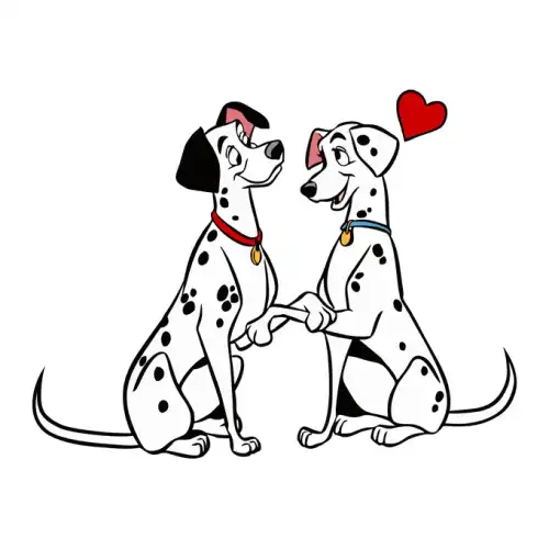 Dalmatians SVG Design | SVG Files for Cricut & Print