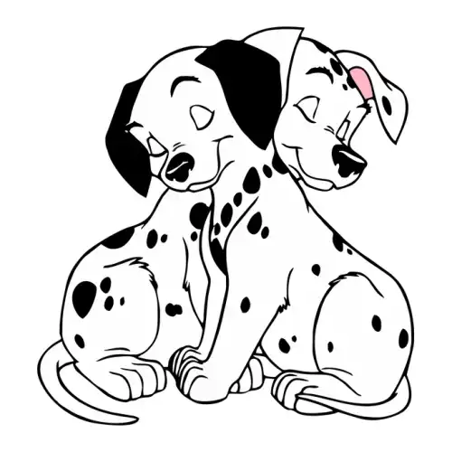 Dalmatians SVG Design | SVG Files for Cricut & Print