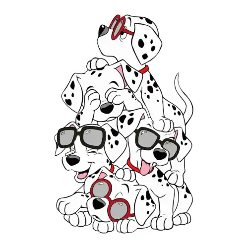 Dalmatians SVG Design | SVG Files for Cricut & Print