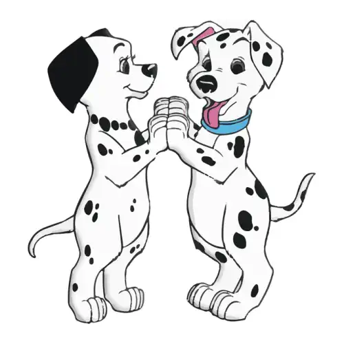 Dalmatians SVG Design | SVG Files for Cricut & Print