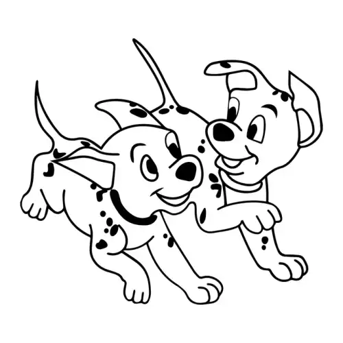 Dalmatians SVG Design | SVG Files for Cricut & Print