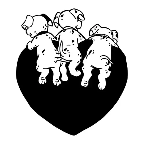 Dalmatians SVG Design | SVG Files for Cricut & Print