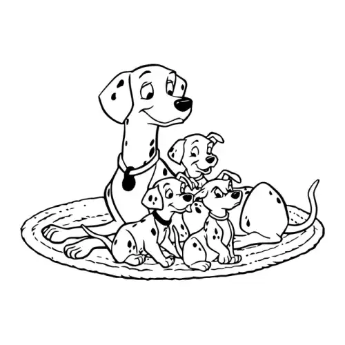 Dalmatians SVG Design | SVG Files for Cricut & Print