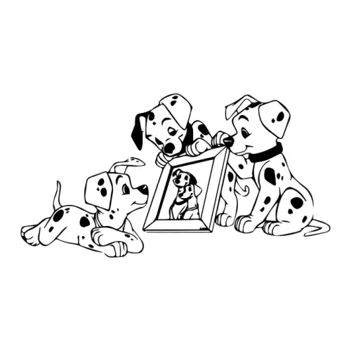 Dalmatians SVG Design | SVG Files for Cricut & Print