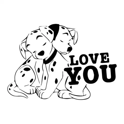 Dalmatians SVG Design | SVG Files for Cricut & Print